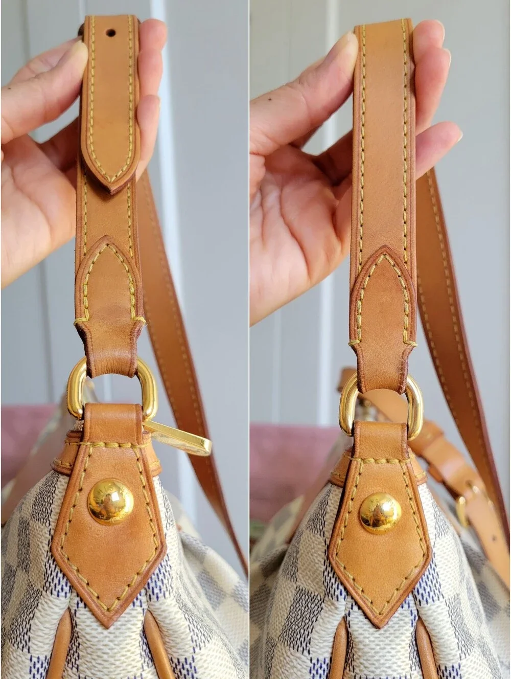 Louis Vuitton leather strap listings